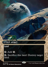 Strip Mine (0040) (Borderless) - Magic: The Gathering
