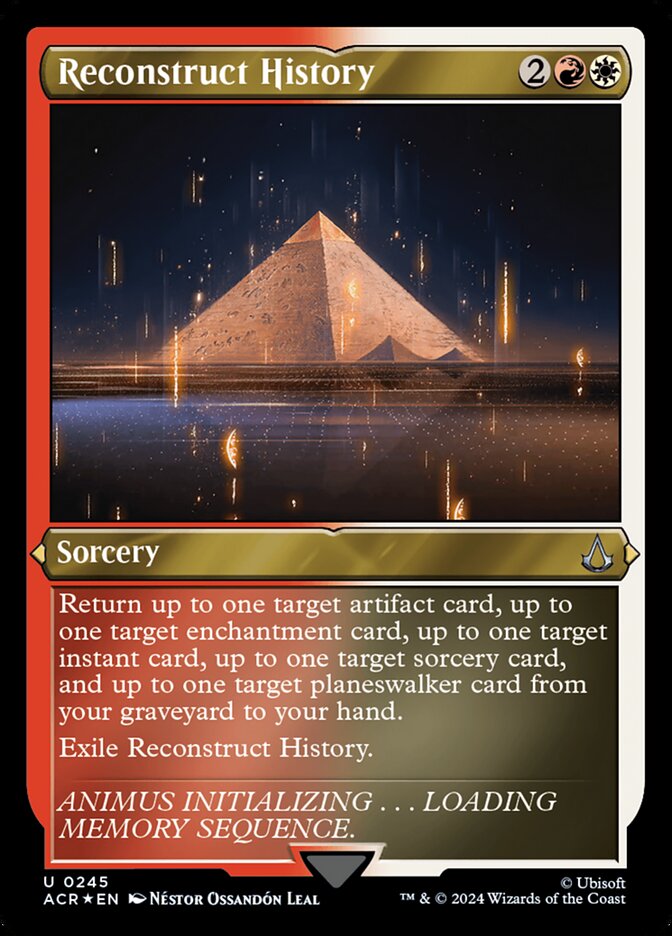 Reconstruct History (Foil Etched)