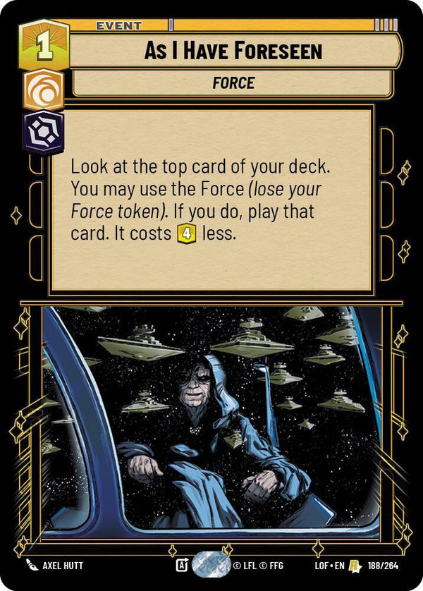 As I Have Foreseen - Star Wars Unlimited