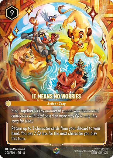 It Means No Worries (Enchanted)