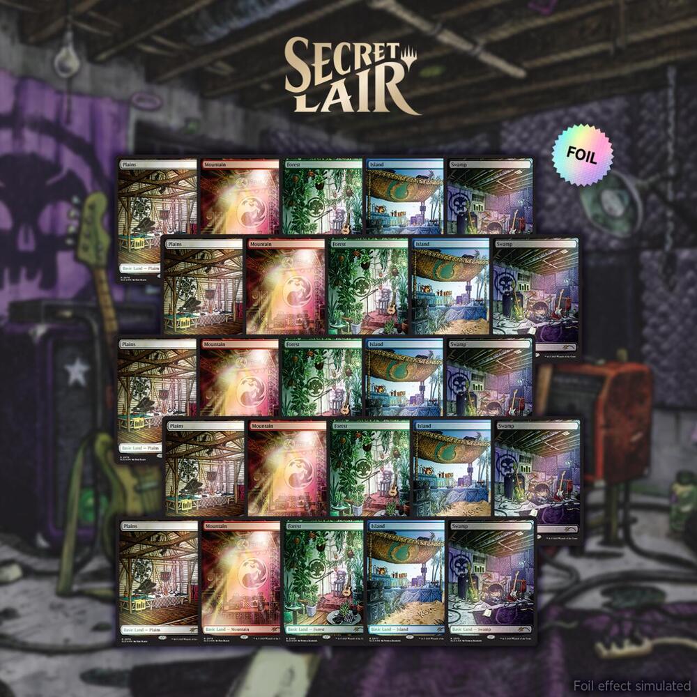 Secret Lair Drop: KEXP: Where the Music Matters - Rainbow Foil Bundle