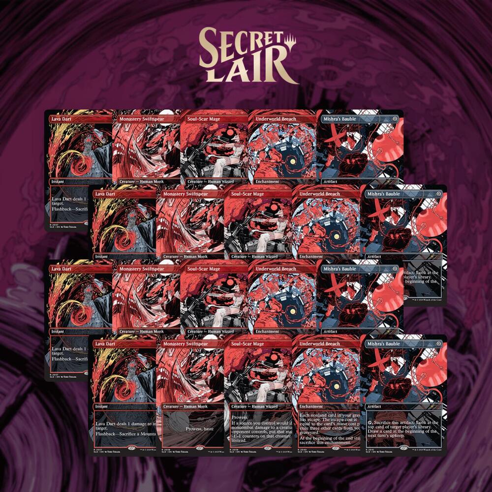 Secret Lair Drop: vroooOOOMMMMMM! - Non-Foil Playset Bundle