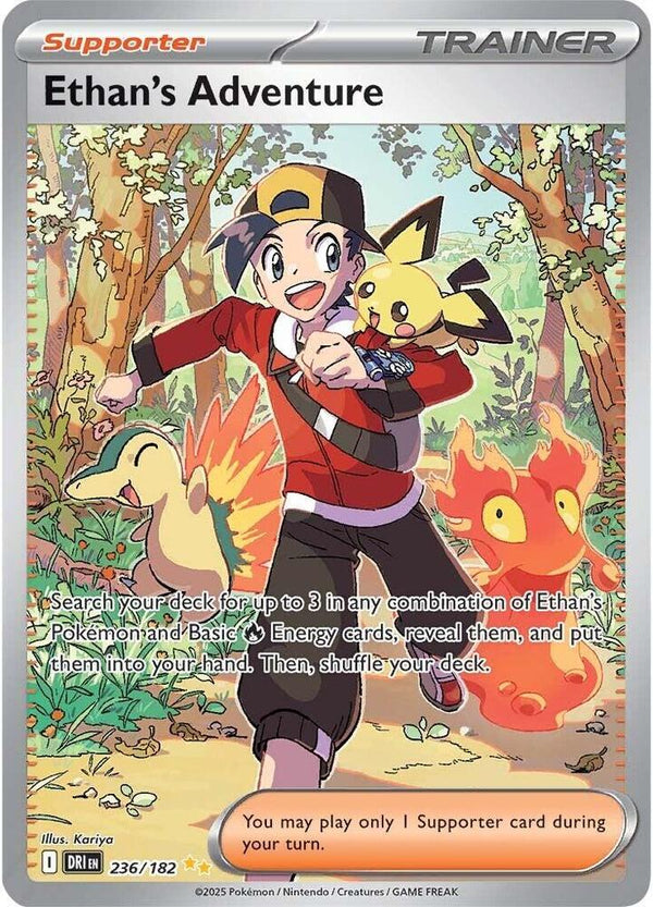 Ethan's Adventure - 236/182 (DRI 236/182) - Pokémon
