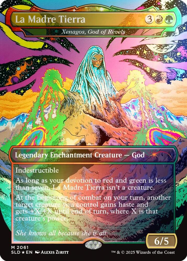 La Madre Tierra - Xenagos, God of Revels (Rainbow Foil)
