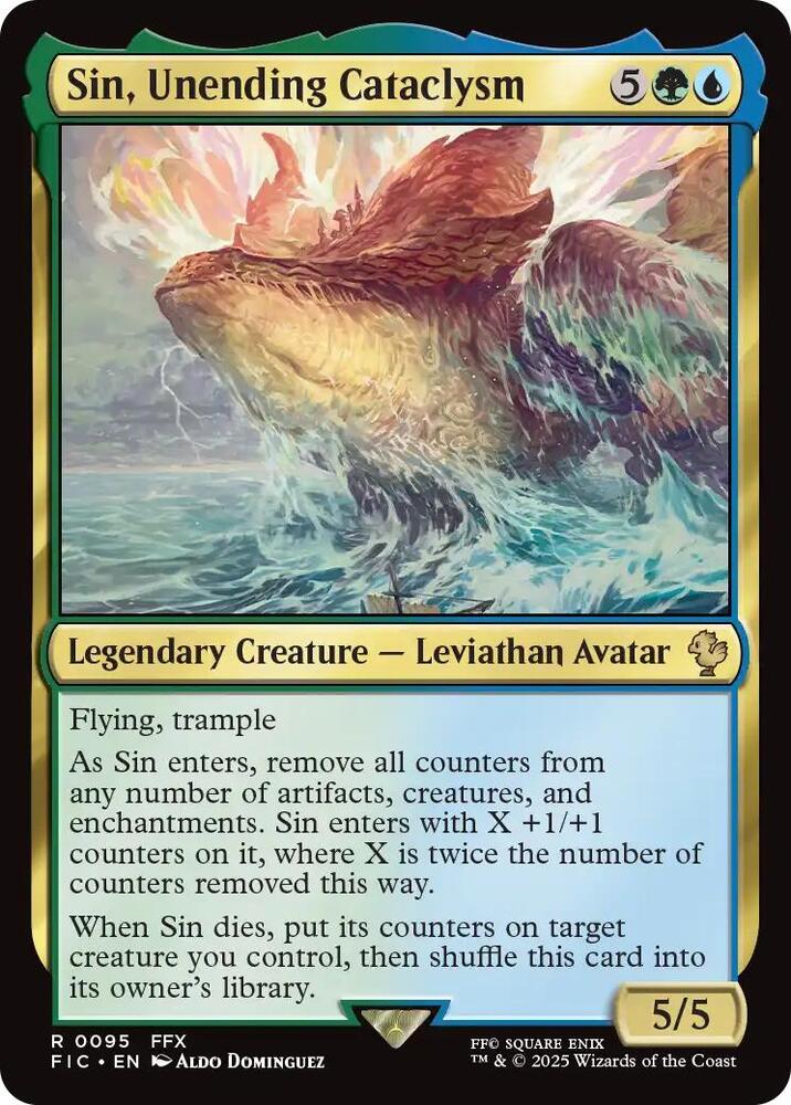 Sin, Unending Cataclysm (Surge Foil)