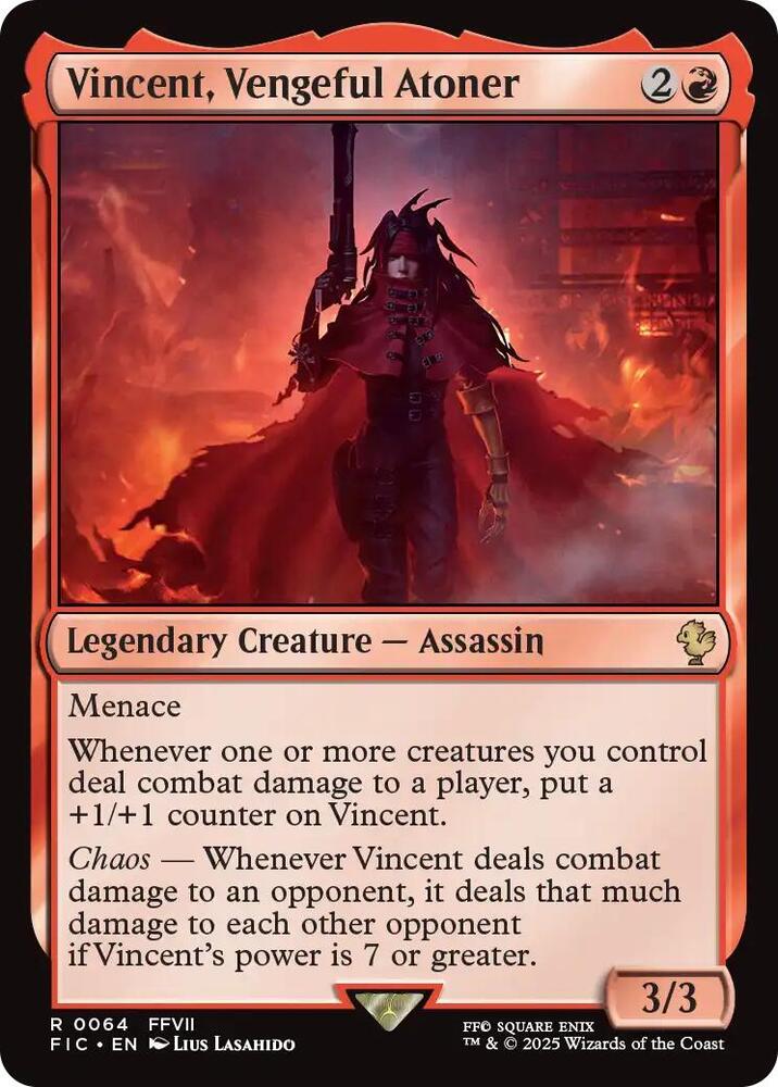 Vincent, Vengeful Atoner (Surge Foil)