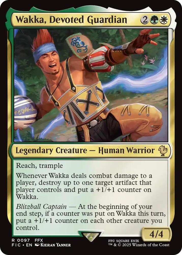 Wakka, Devoted Guardian (Surge Foil)