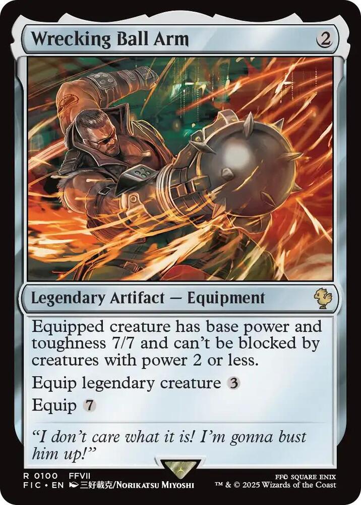 Wrecking Ball Arm (Surge Foil)