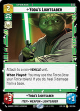 Yoda's Lightsaber - Star Wars Unlimited