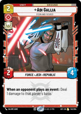 Adi Gallia - Stern and Focused - Star Wars Unlimited