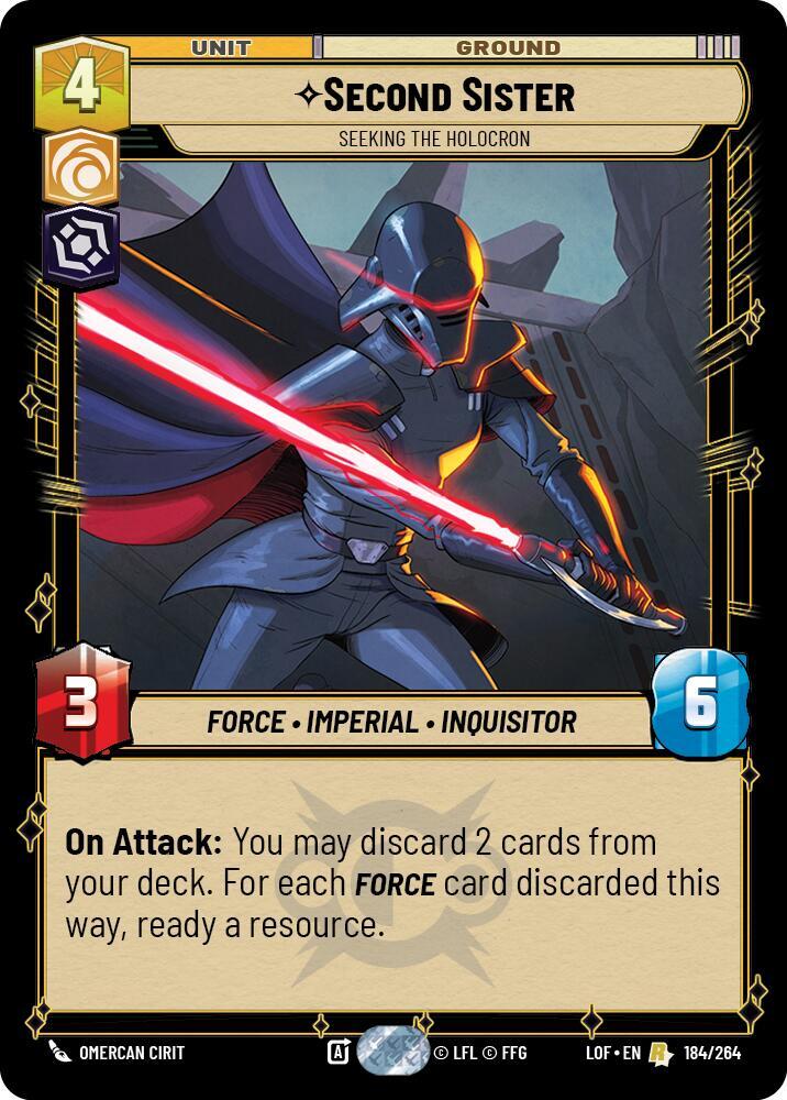 Second Sister - Seeking the Holocron