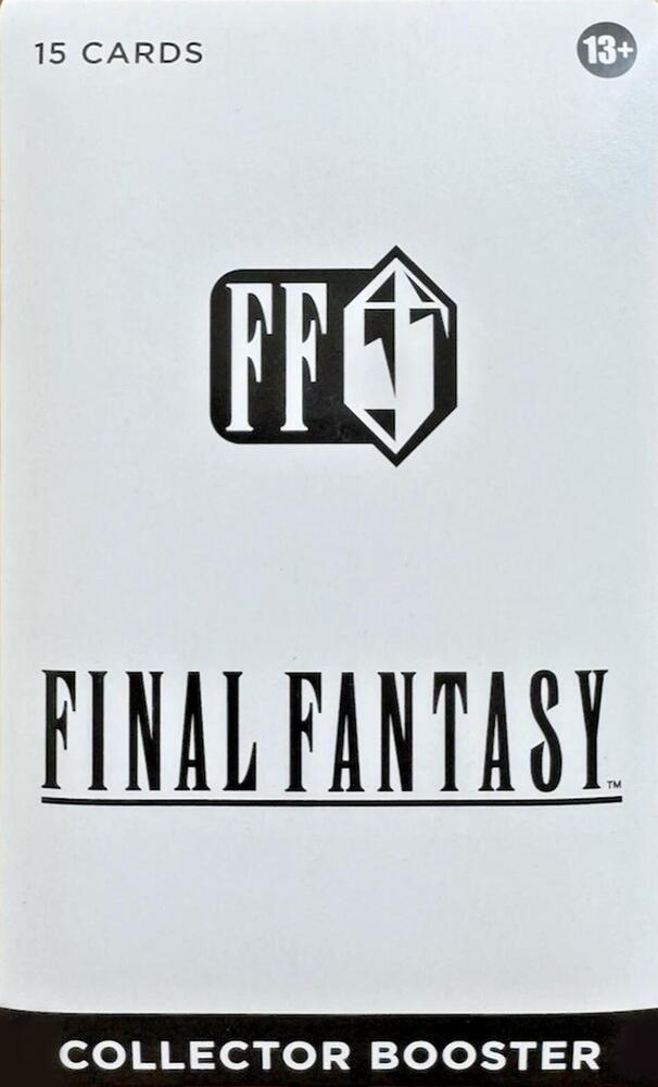 FINAL FANTASY - Collector Booster Pack (Minimal Packaging)