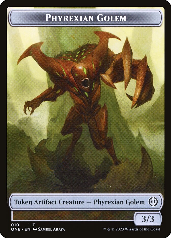 Phyrexian Golem Token