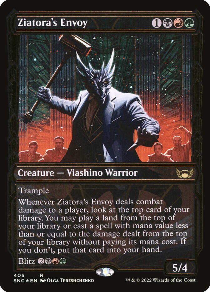Ziatora's Envoy (Gilded Foil)