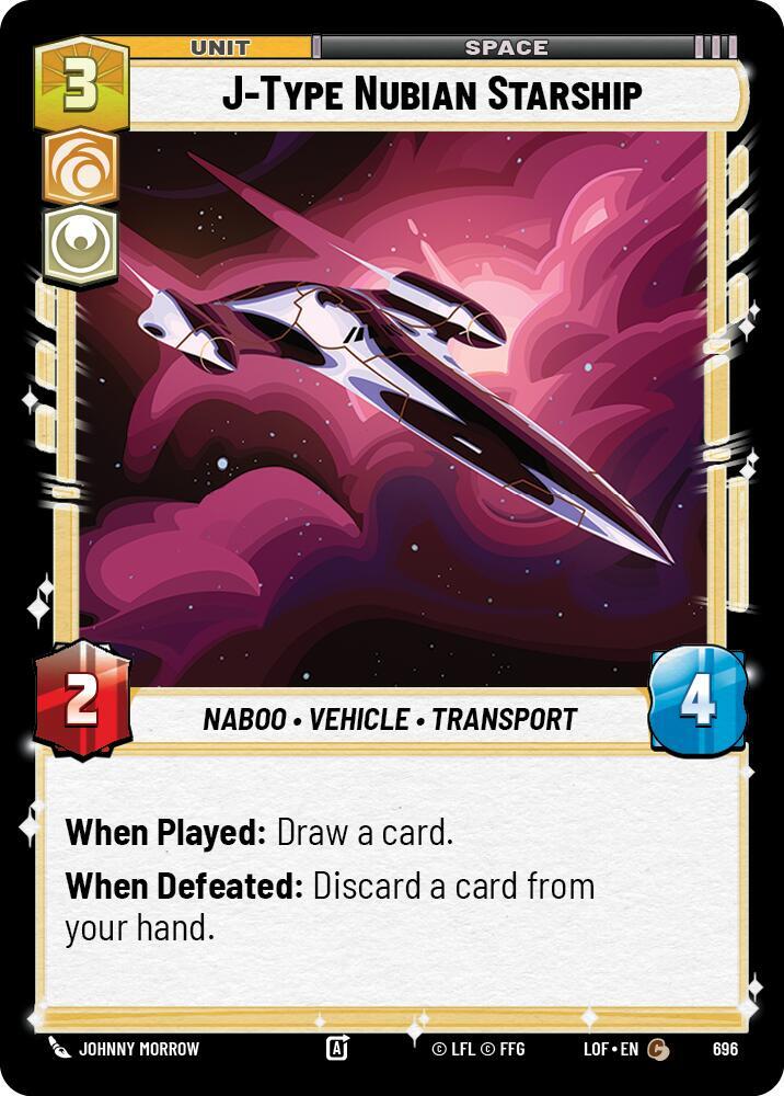 J-Type Nubian Starship (Foil)
