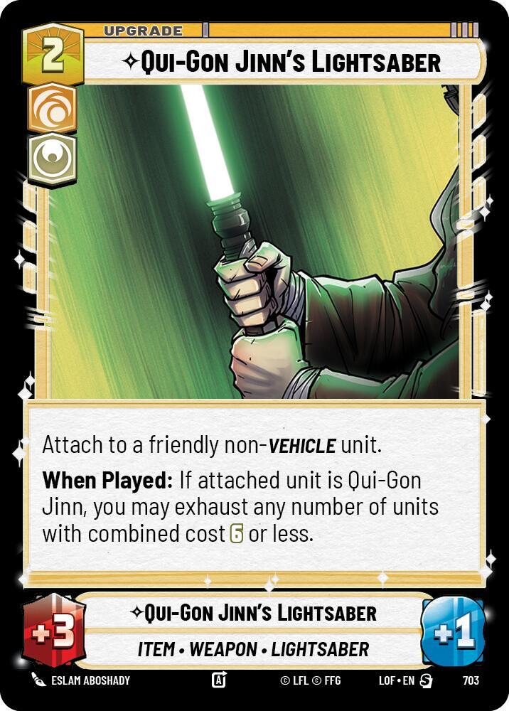 Qui-Gon Jinn's Lightsaber (Foil)