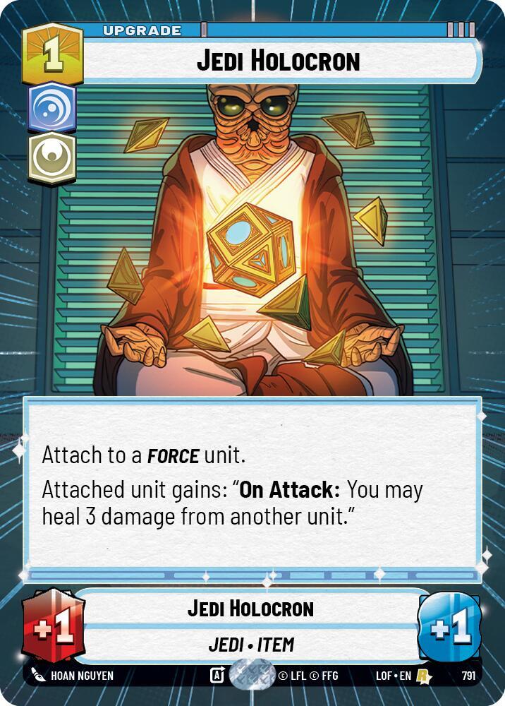 Jedi Holocron (Hyperspace Foil)