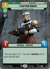 Captain Enoch - Captain of the Guard (Hyperspace Foil) - Star Wars Unlimited