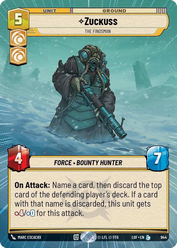 Zuckuss - The Findsman (Hyperspace Foil)