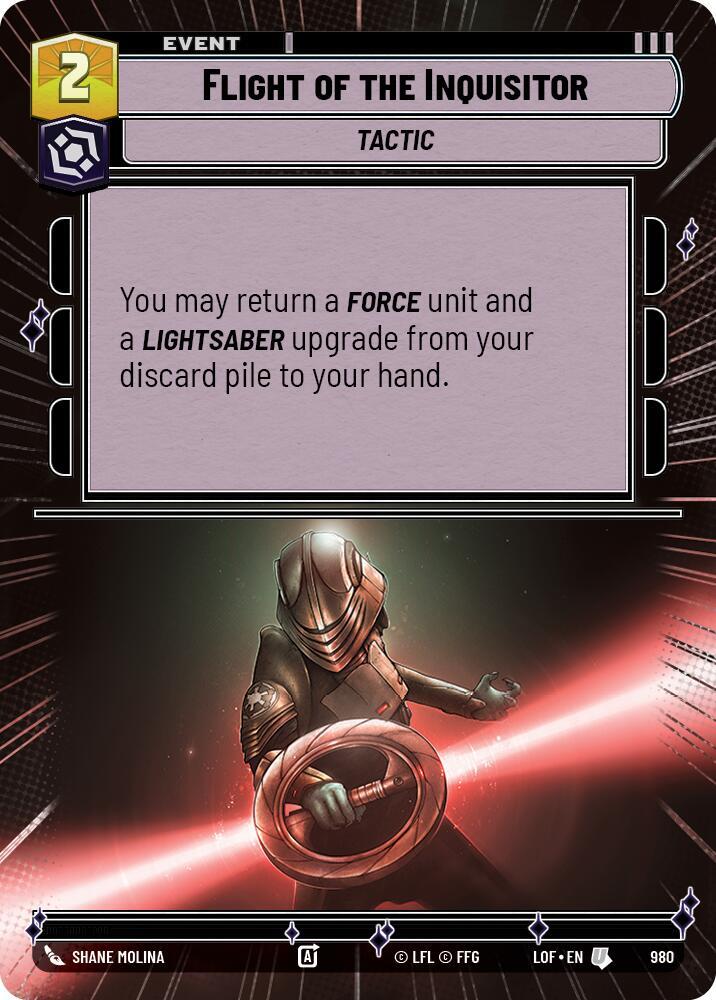 Flight of the Inquisitor (Hyperspace Foil)