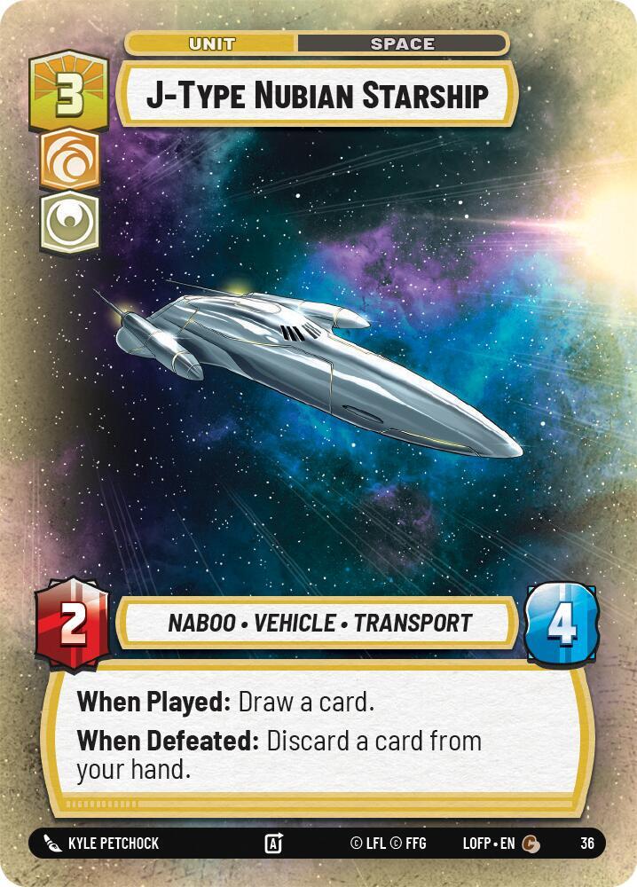 J-Type Nubian Starship (Foil)