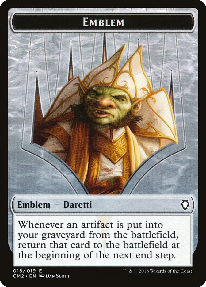 Emblem - Daretti, Scrap Savant