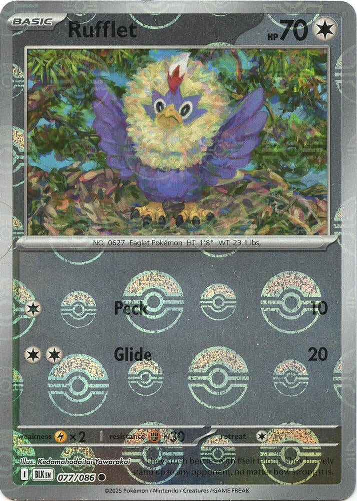 Rufflet (Poke Ball Pattern)