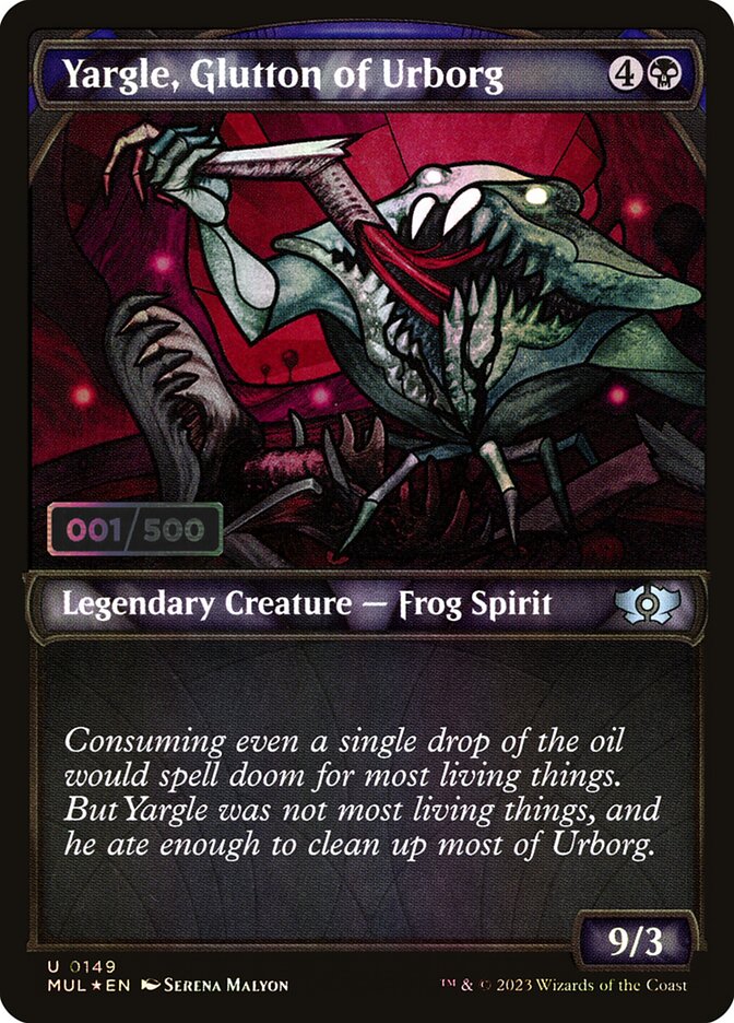 Yargle, Glutton of Urborg (Serial Numbered)