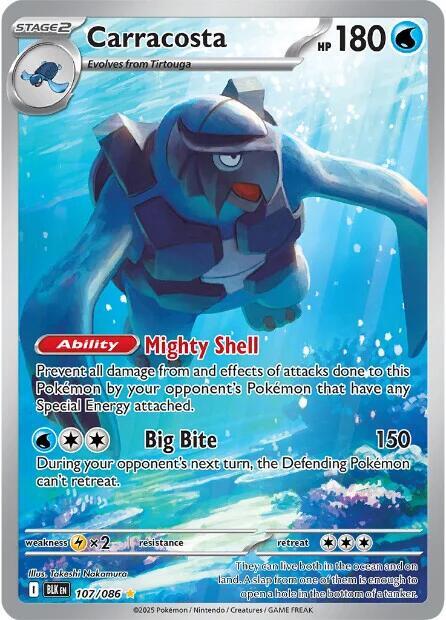 Carracosta - 107/086 - Pokémon