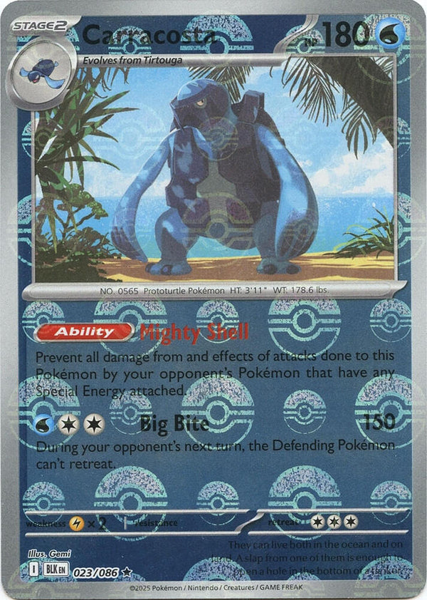 Carracosta (Poke Ball Pattern) - Pokémon