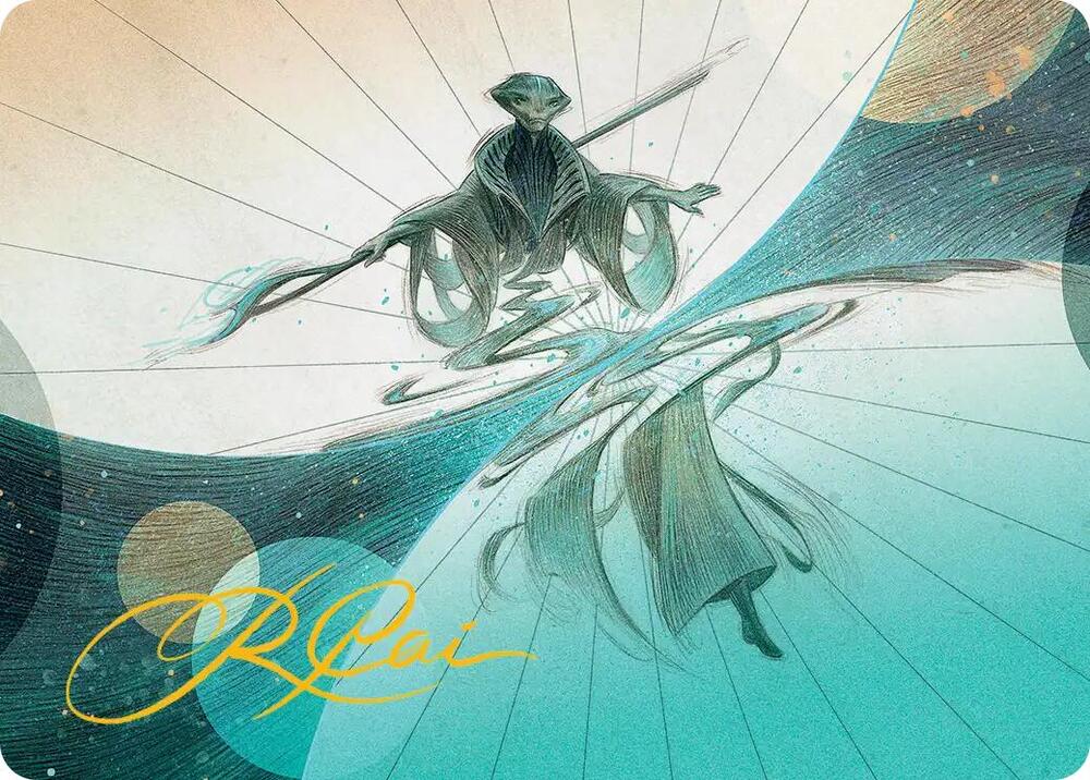 Weftwalking Art Card (Gold-Stamped Signature)