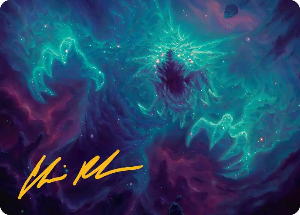 Cosmogoyf Art Card (Gold-Stamped Signature)