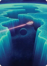 Cascading Cataracts Art Card (50/54) - Magic: The Gathering