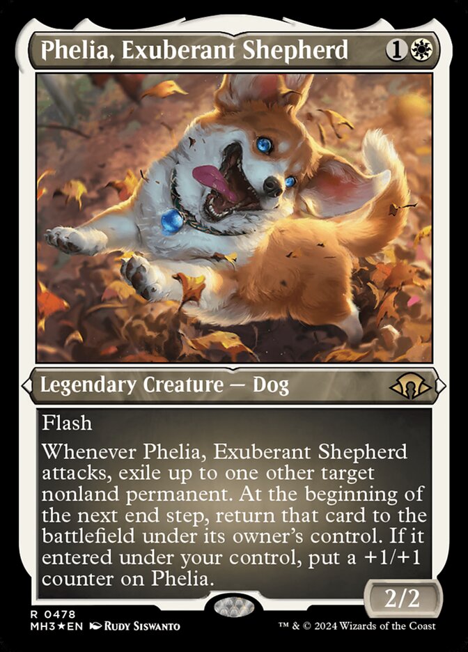 Phelia, Exuberant Shepherd (Foil Etched)