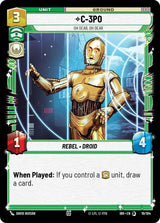 C-3PO - Oh Dear, Oh Dear - Star Wars Unlimited