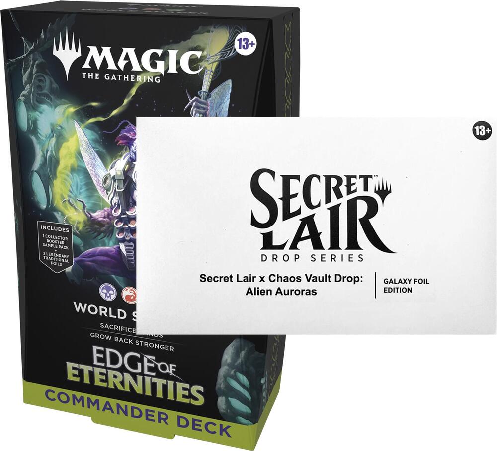 Secret Lair x Chaos Vault Drop: Commander Reinforcements World Shaper Bundle (Galaxy Foil)