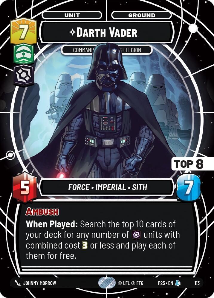 Darth Vader - Commanding the First Legion (Top 8)
