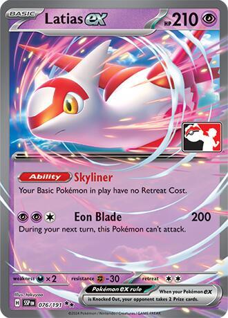 Latias ex - 076/191 - Pokémon