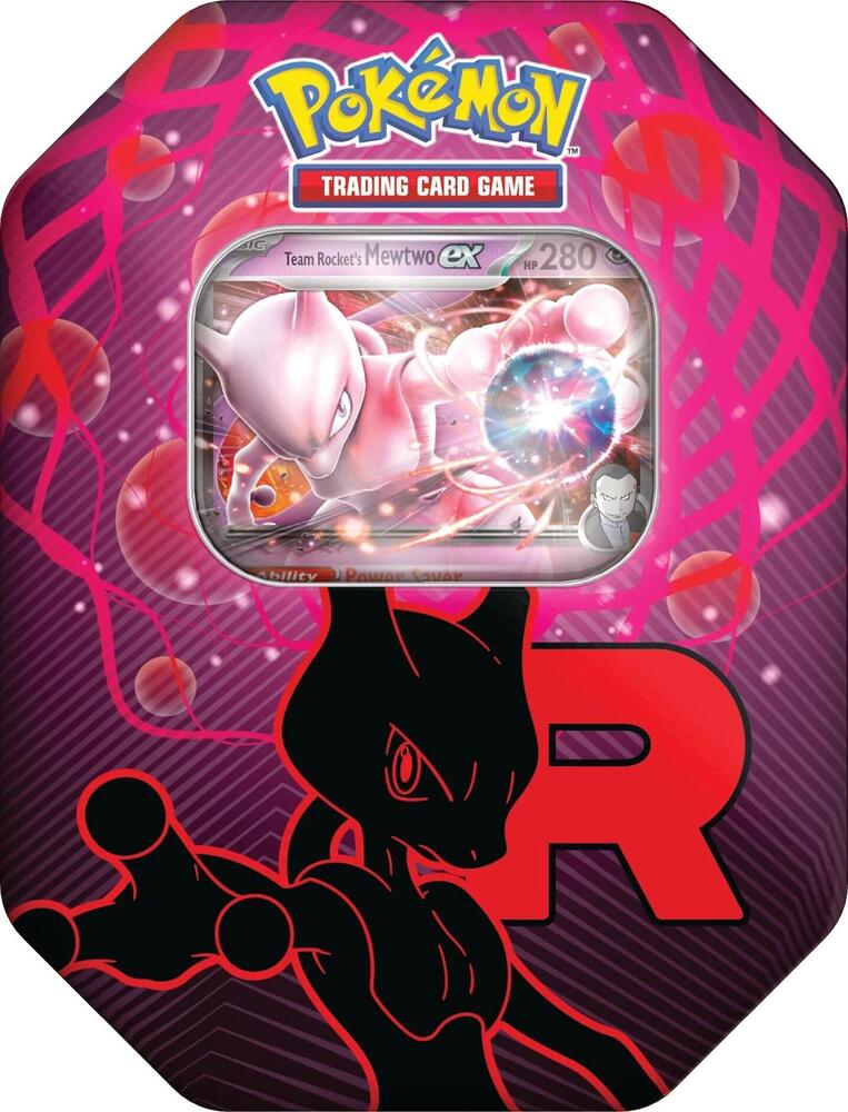 Team Rocket Tin [Team Rocket's Mewtwo ex] (International Version)