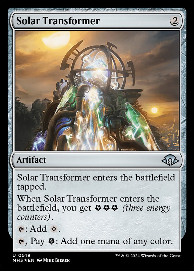 Solar Transformer (Ripple Foil)