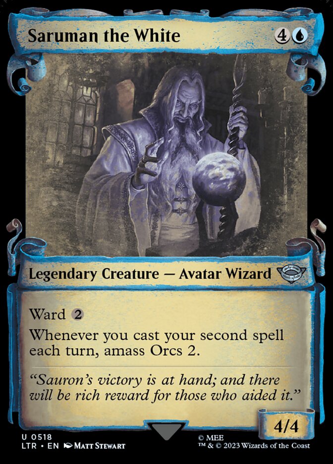 Saruman the White (Showcase Scrolls)