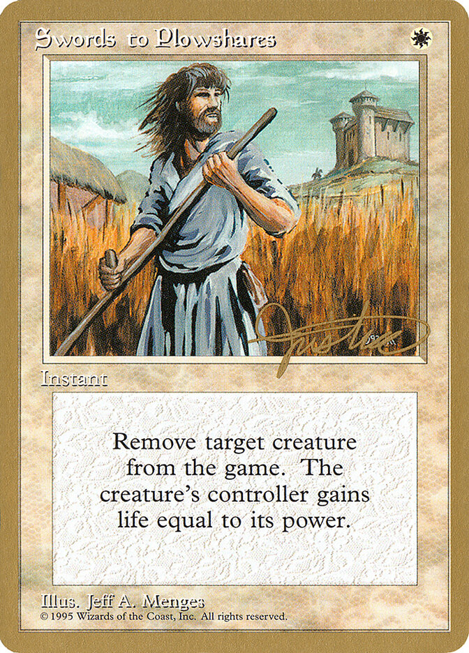 Swords to Plowshares - 1996 Mark Justice (4ED)