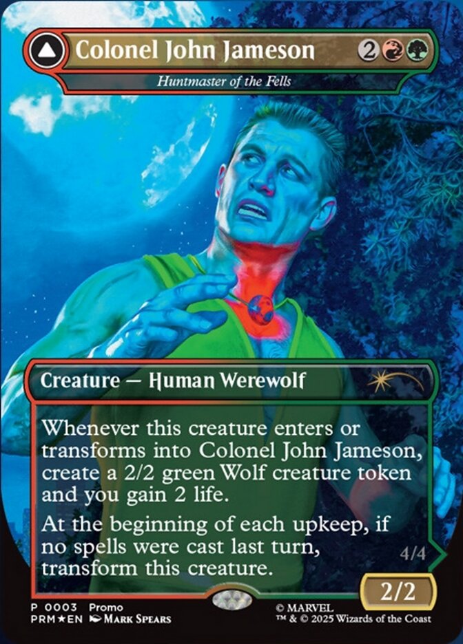 Colonel John Jameson - Huntmaster of the Fells (Borderless)