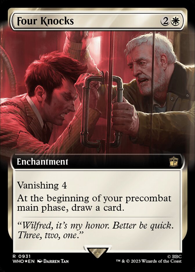 Four Knocks (Extended Art) (Surge Foil)