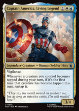 Captain America, Living Legend - Magic: The Gathering