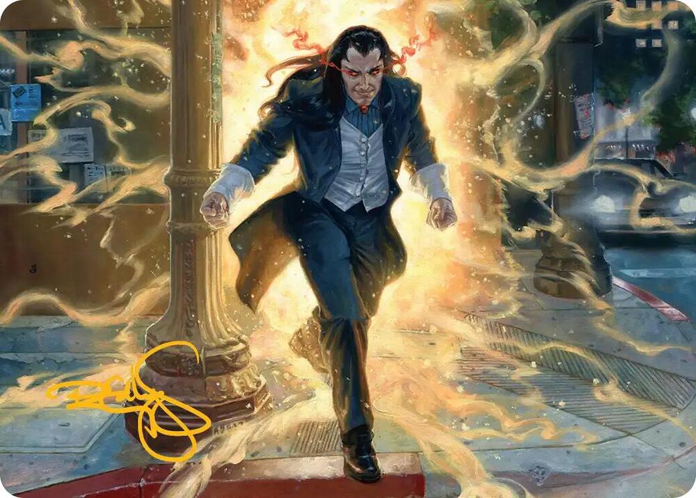 Morlun, Devourer of Spiders Art Card (Gold-Stamped Signature)
