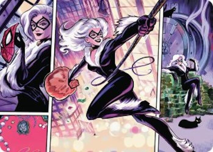 Black Cat, Cunning Thief Art Card