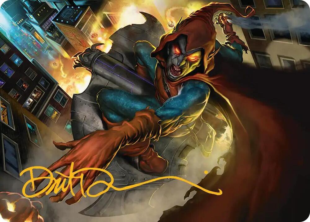 Hobgoblin, Mantled Marauder Art Card (Gold-Stamped Signature)