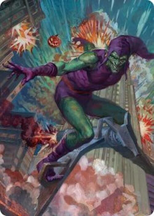 Green Goblin Art Card (26/54)