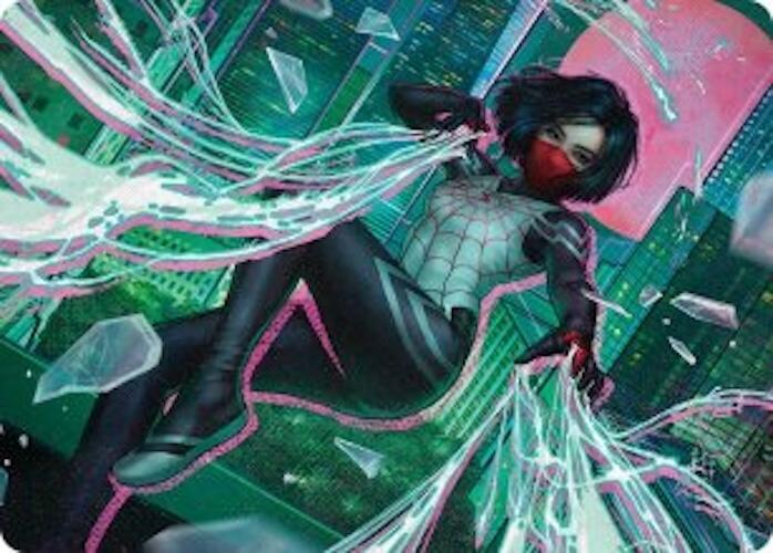 Silk, Web Weaver Art Card (29/54)
